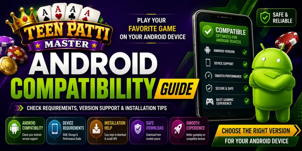 Teen Patti Master Android Compatibility Guide