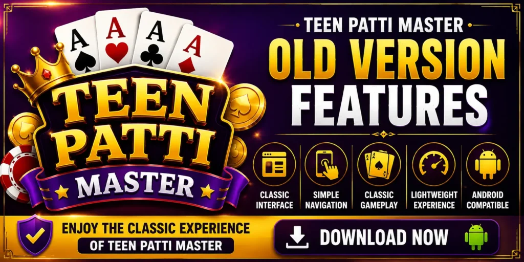 Teen Patti Master Old Version Features Banner